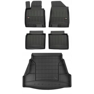 OEM Juego De Alfombrillas De Goma 3d Para Hyundai I40 1 Sed&aacute;n 2011-2019 Zw