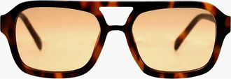 Reality Eyewear Runway Sunglasses in Turtle at Nordstrom