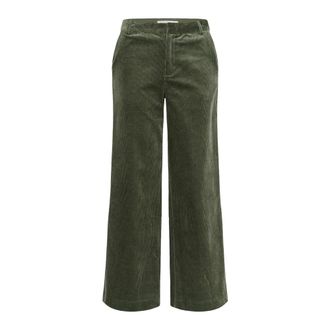 Part Two Broeken, Dames, Groen, M, Linnen, Wijde broek