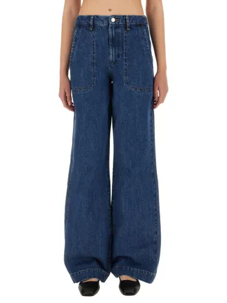 A.P.C. Denim Loose High Rise Jeans