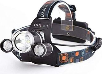 OEM Potente Linterna Frontal Led Recargable, Faro Ajustable Con 4 Modos, Cable Usb Y 2 Bater&iacute;as 18650 Para Pesca, Ciclismo, Senderismo, Correr Y Acampada
