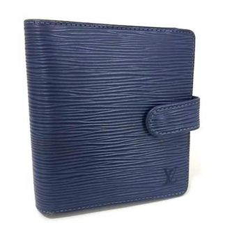 Louis Vuitton Epi Toledo Blue Epi Leather Wallet (Bi-Fold) (Pre-Owned)