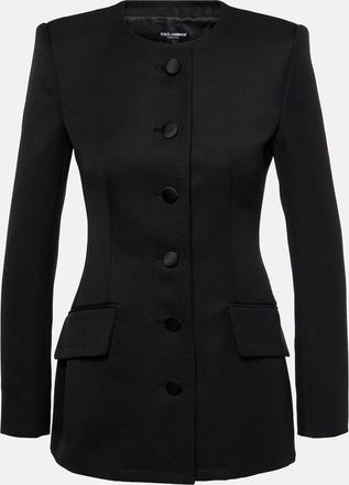 Dolce & Gabbana Crepe blazer