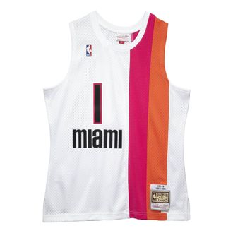 Mitchell & Ness x NBA Miami Heat 2011-12 Swingman Jersey Chris Bosh 1 SMJYGS20056-MHEWHIT11CBO