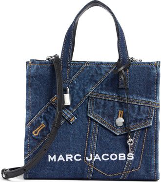 Marc Jacobs Mini Pieced Denim Bold Grind Satchel at Nordstrom Rack