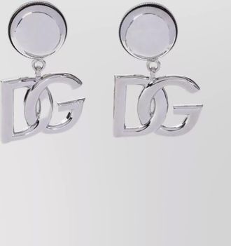 Dolce & Gabbana pop dg pendant dangling monogram earrings