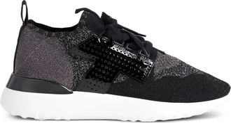 Tod's Sneakers met vlakken - Zwart