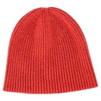 Joseph Joseph Pre-owned Womens Beanie in Red Cashmere - One Size