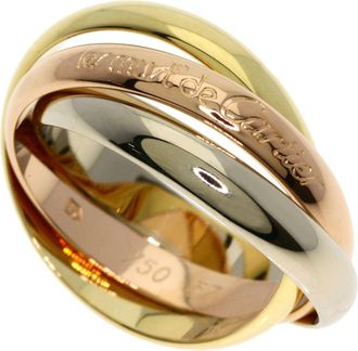 Cartier Yellow Gold (18K) Pink Gold (18K) White Gold (18K) Band Ring (Pre-Owned)