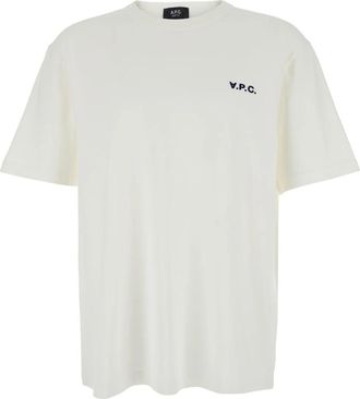 A.P.C. Polo Shirts - Heren - T-shirts - Wit - M - Tops