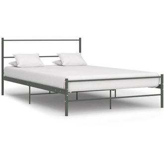 vidaXL Giroletto Grigio in Metallo 120x200 cm - Vidaxl