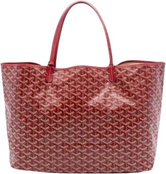 Goyard Pre-owned Tote Bags, female, Red, Size: ONE SIZE Pre-owned Fabric Tote