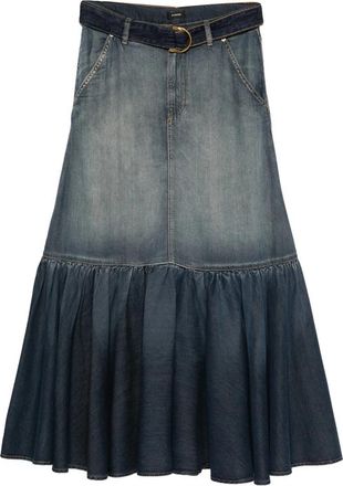 Pinko Denim Maxi Skirt