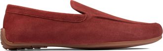 Clarks Reazor Plain, Mens Loafers, Red (Red Suede Red Suede), 7 UK (41 EU)