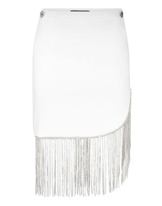 Philipp Plein Short Skirt Fringe