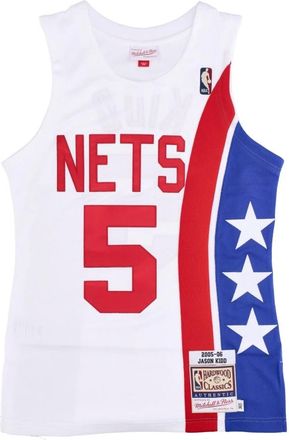 Mitchell & Ness NBA Alternatief Shirt Jason Kidd 2005-06 - Heren - Tops zonder mouwen - Veelkleurig - S - Polyester - Tops