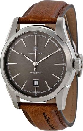Hamilton Spirit of Liberty Automatic Grey Dial Mens Watch H42415591