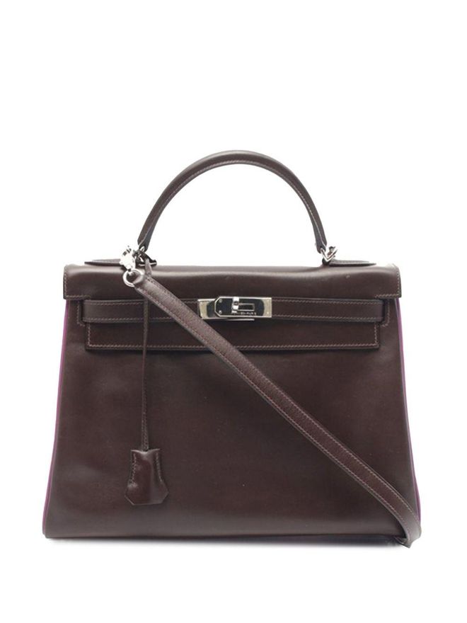 Hermès 2005 Box Calf Kelly Ii Retourne 32 Satchel - Women - Calf 