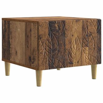 vidaXL Mesa De Centro Madera Envejecida 50 X 49 X 40 Cm Vidaxl