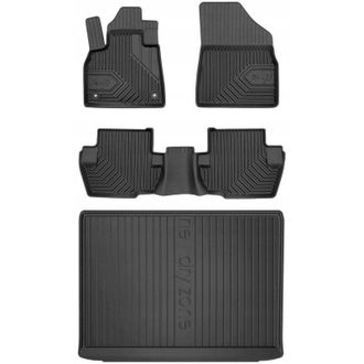 OEM Set 77 Alfombrillas Y Funda De Goma Citroen Ds5 Hatchback 2011-2015