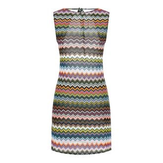 Missoni Dames, Jurken, Veelkleurig, Maat: 2XS