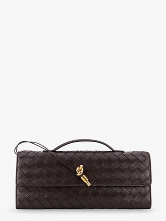 Bottega Veneta Andiamo Clutch in pelle con motivo Intrecciato - BOTTEGA VENETA - gender_Woman
