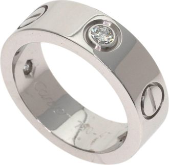 Cartier White Gold (18K) Band Ring (Pre-Owned)