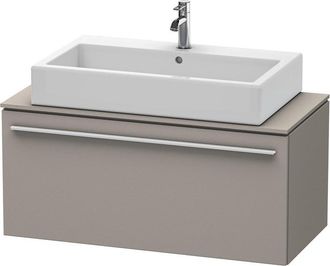 Duravit Duravit X-large Tocador Para Consola 6502, 1 Caj&oacute;n, 1000 Mm, Color (frente/cuerpo): Terra Mate - Xl650201414