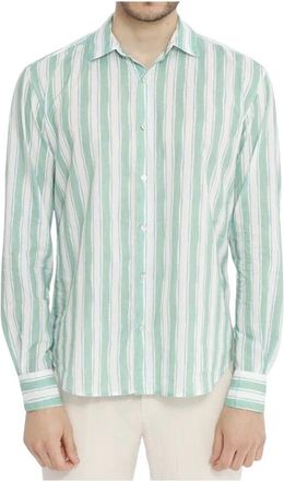 MC2 Saint Barth Camicia Sikelia - Heren - Casual Overhemden - Veelkleurig - L - Katoen - Overhemden
