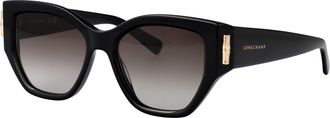 Longchamp Womens Sunglasses Lo764s Black Acetate