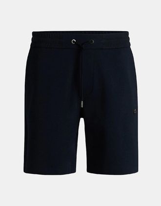 HUGO BOSS Mens C-Leoni 01 Double B Monogram Shorts - Navy - Size: 32/30/31