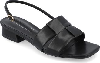 Journee Collection Women & apos;s Tabatha Medium and Wide Width Flat Sandals