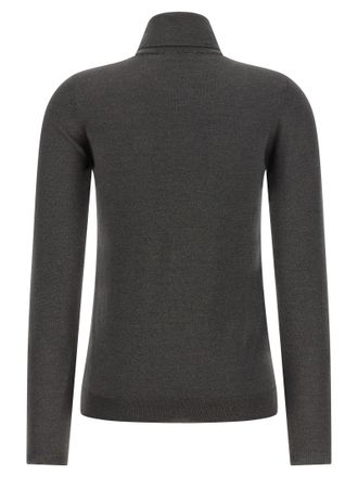 Brunello Cucinelli Womens Gray Cashmere Cardigan Clothing