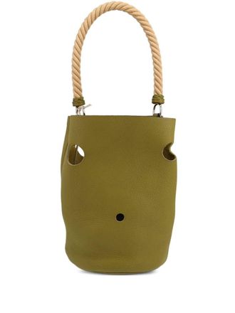 Hermès 2007 Mangeoire bucket bag - women - Calf Leather - One Size - Green