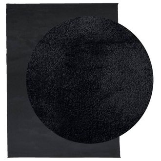 Berkfield Home Rug OVIEDO Short Pile Black 240x340 cm | Size: Medium