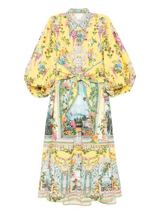 Camilla Tales Of Topkapi Palace blousejurk - Geel