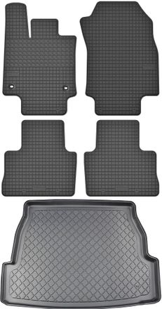 OEM Toyota Rav4 V Suv Desde Enero De 2019. Juego De Alfombrillas De Goma Para Coche + Alfombrilla Para Maletero
