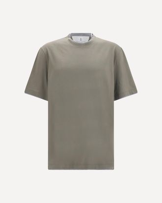 Brunello Cucinelli Cotton T-shirt Male XXL