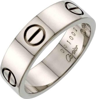 Cartier White Gold (18K) Band Ring (Pre-Owned)