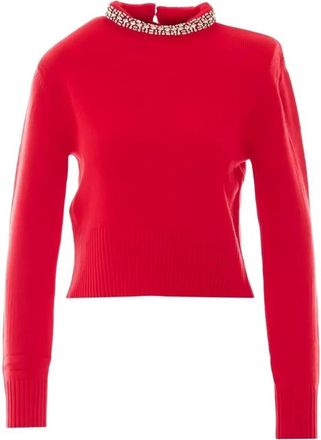 Pinko Mujer, Jerseys, Rojo, Talla: M