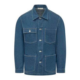 TELA GENOVA Heren, Jassen, Blauw, Maat: XL Denim