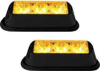 OEM Luces Laterales Intermitentes Brillantes, Luces Estrobosc&oacute;picas De Emergencia, Luces De Advertencia Intermitentes, 12v-24v Para Coche, Cami&oacute;n, Remolqu