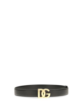 Dolce & Gabbana Mens Calfskin Leather Belt Nero Calf Bos Taurus E Braces