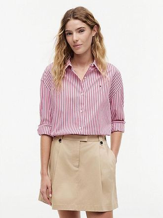 Tommy Hilfiger Camisa de popel&iacute;n de corte holgado