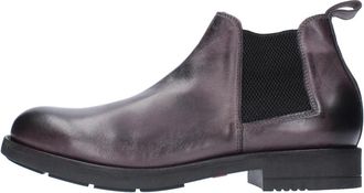 J.P. David 34925/260 Beatles Enkellaarzen - Heren - Chelseaboots - Grijs - 39 EU - Leer - Schoenen