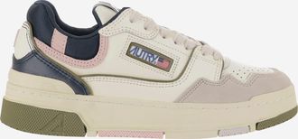 Autry Clc Low Suede And Mesh Sneakers