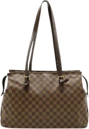 Louis Vuitton Pre-owned Shoulder Bags, female, Brown, Size: ONE SIZE Pre-owned Canvas Shoulder Bag