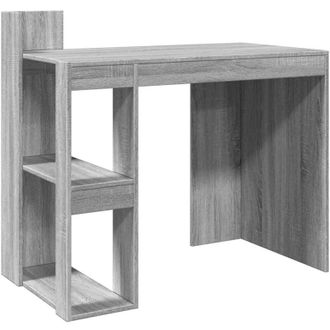 vidaXL Vidaxl - Scrivania Grigio Sonoma 103,5x56,5x94 cm in Legno Multistrato