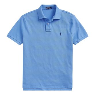 Polo Ralph Lauren Polo Shirts, male, Blue, Size: XL Short Sleeve Knit