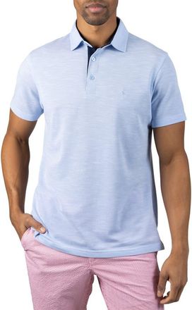 Tailorbyrd Slub Piqu&eacute; Polo in Light Blue at Nordstrom Rack, Size Xx-Large